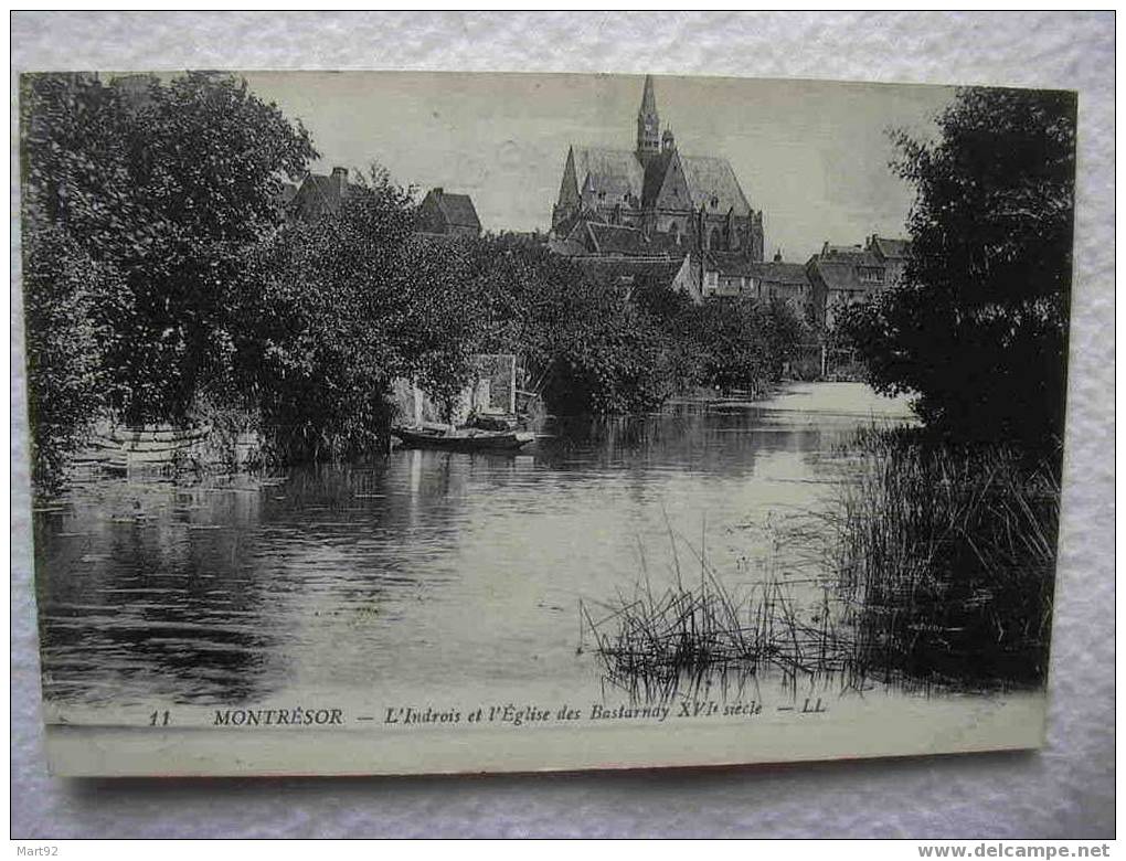 37 MONTRESOR L INDROIS ET EGLISE DES BASTARNAY - Montrésor