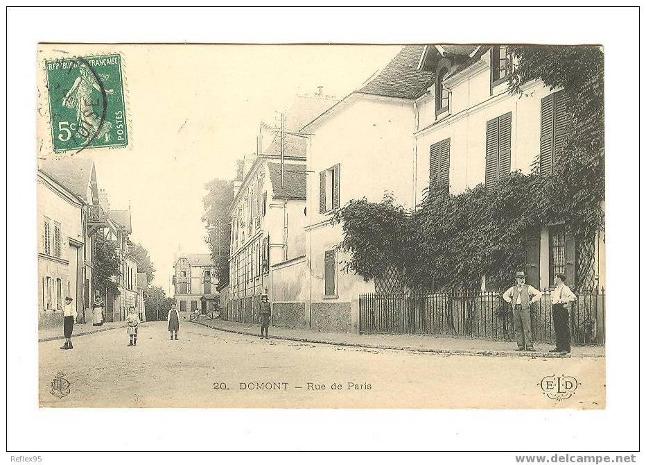 DOMONT - Rue De Paris - Domont