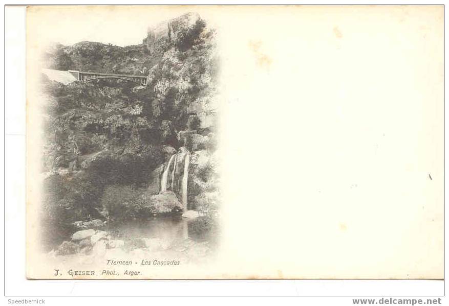 4753 TLEMCEN Les Cascades . J. Geiser Alger . - Tlemcen