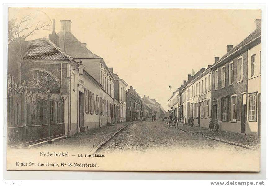 7401 - NEDERBRACKEL - La Rue Basse - Brakel