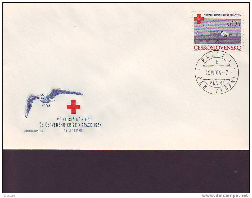 102 Fdc Red Cross Croce Rossa - Autres & Non Classés