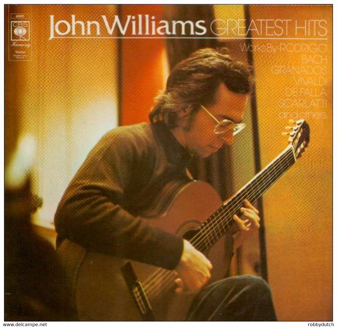 * LP * JOHN WILLIAMS - GREATEST HITS (Works By Rodrigo / Bach / Vivaldi / Scarlatti A.o.) - Klassiekers