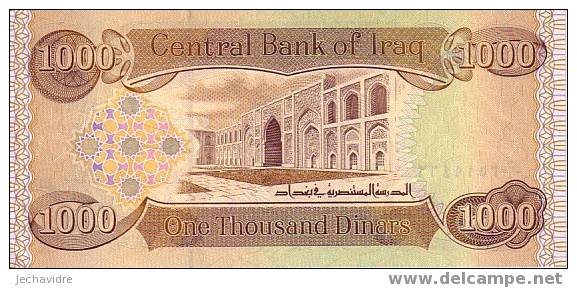 IRAQ   1 000 Dinars   Non Daté (2003)   Pick 93     ***** BILLET  NEUF ***** - Irak