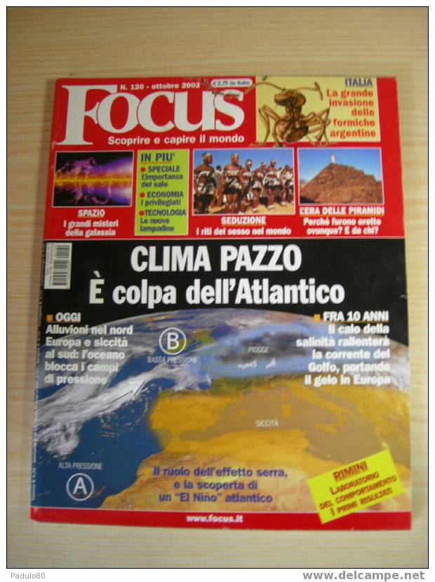 Focus N° 120 Ottobre 2002 - Wissenschaften