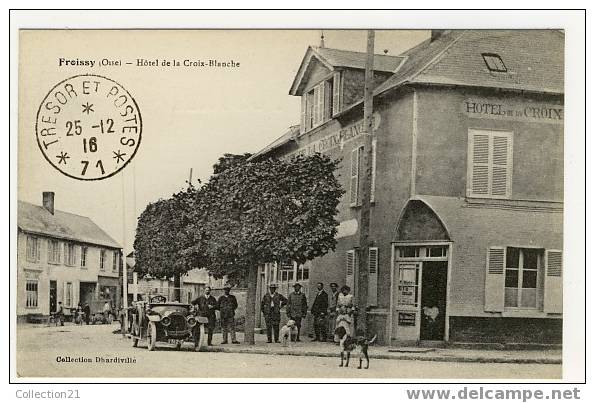 FROISSY ...  HOTEL DE LA CROIX BLANCHE - Froissy