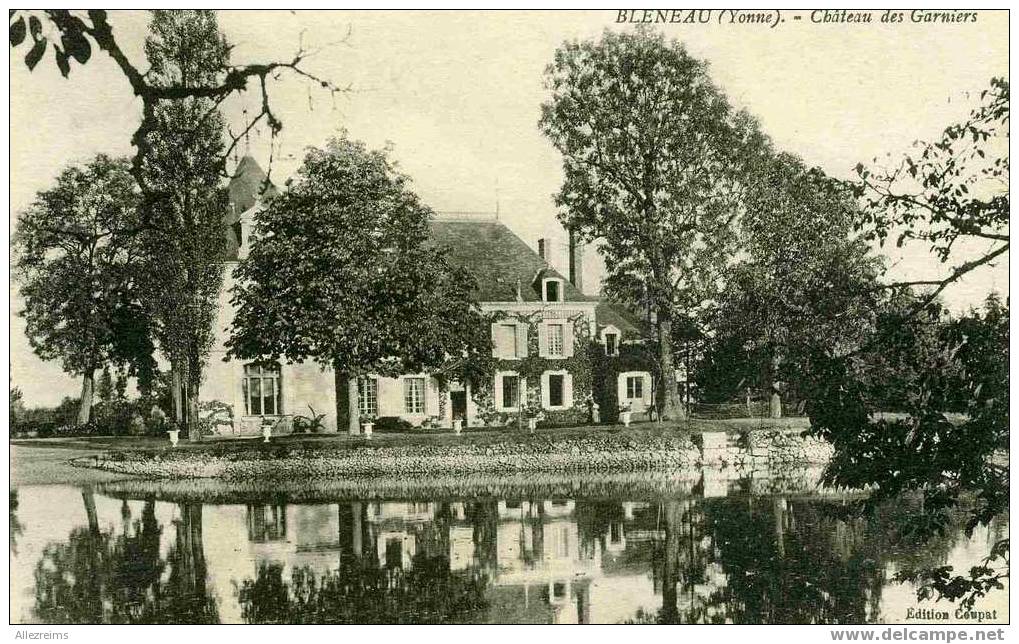 CPA 89 : BLENEAU Chateau Des Garniers - Bleneau