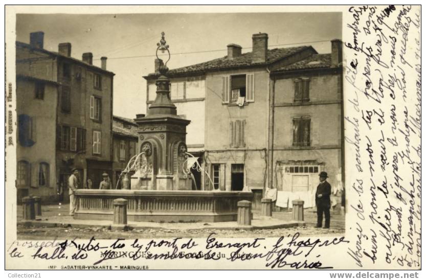 MARINGUES .... LA FONTAINE DU CHERY - Maringues