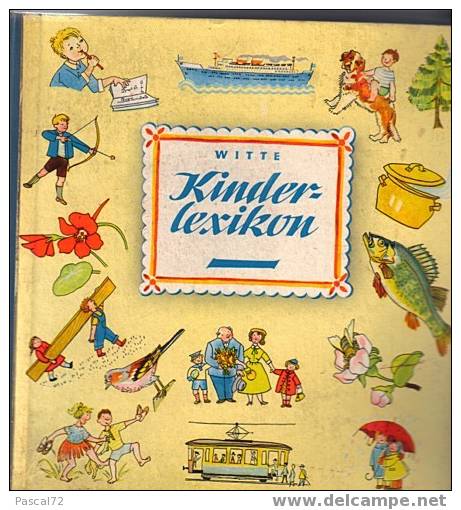 WITTE KINDER LEXIKON LEXIQUE ILLUSTRE EN ALLEMAND POUR ENFANTS - Lexika