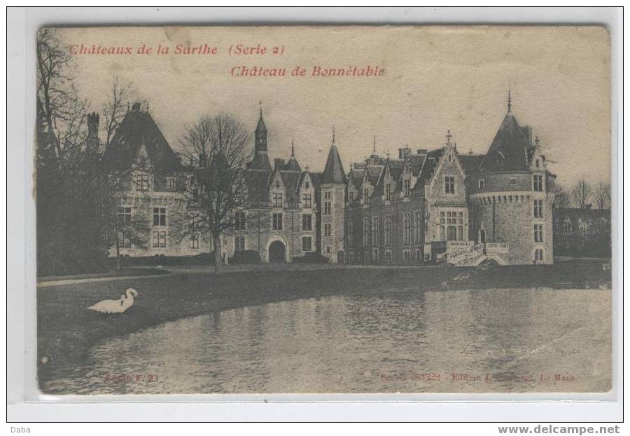 CHATEAU DE  BONNETABLE. - Bonnetable