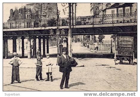VITRY-SUR-SEINE - PONT Du CHEMIN DE FER - CARTE VOYAGÉE En 1921 - T.C.V. - TRÈS BELLE PIÈCE - À VOIR ! (y-354) - Vitry Sur Seine