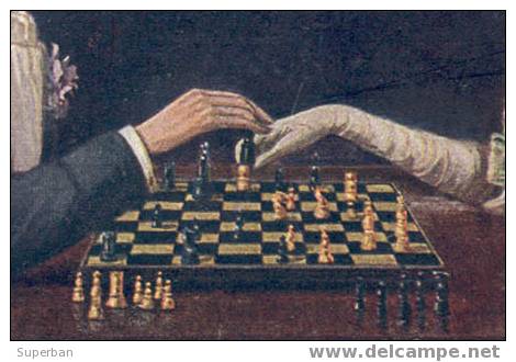 ÉCHECS: EINE PARTIE FÜR'S LEBEN / UNE PARTIE POUR LA VIE - ILLUSTRATION SIGNÉE: RUAB GNISCHAF (y-362) - Chess