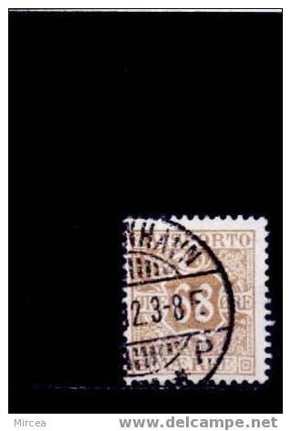 1196 - Danemark 1907 Timbres Pour Journeaux Yv.no.7 Oblitere - Officials