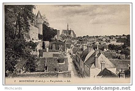 CPA 37 MONTRESOR - Vue Generale - Montrésor