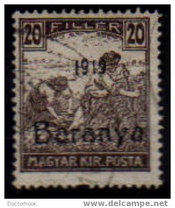 HUNGARY   Scott   #  7N 16  F-VF USED - Baranya