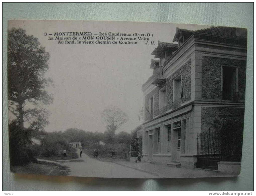 93 MONTFERMEIL LES GONDREAUX MAISON MON VIEUX MOULIN AVENUE VOLTA - Montfermeil