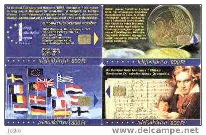 PUZZLES - Money Euro Coins - Piece - Coin - Pieces - Euros - Musique - Classic Music L.V. BEETHOVEN - Hungary Puzzle Set - Puzzle