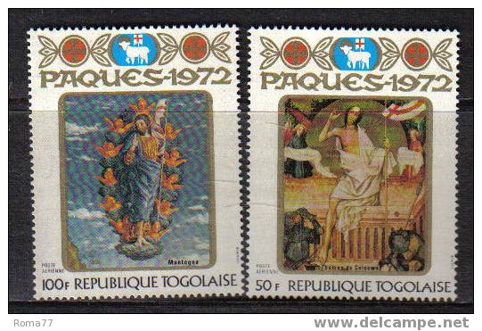 D1070 - TOGO , PASQUA 1973  P.A.  N. 174/175  *** - Pasen