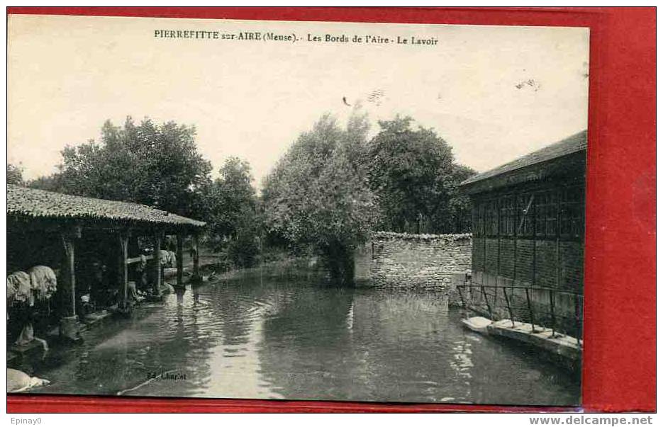 B - 55 - PIERREFITTE Sur AIRE - Les Bords De L'Aire - Le Lavoir - Pierrefitte Sur Aire