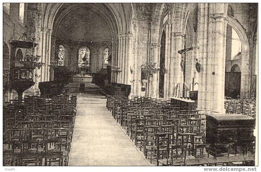 Chateau Landon - Intérieur De L'église - Chateau Landon