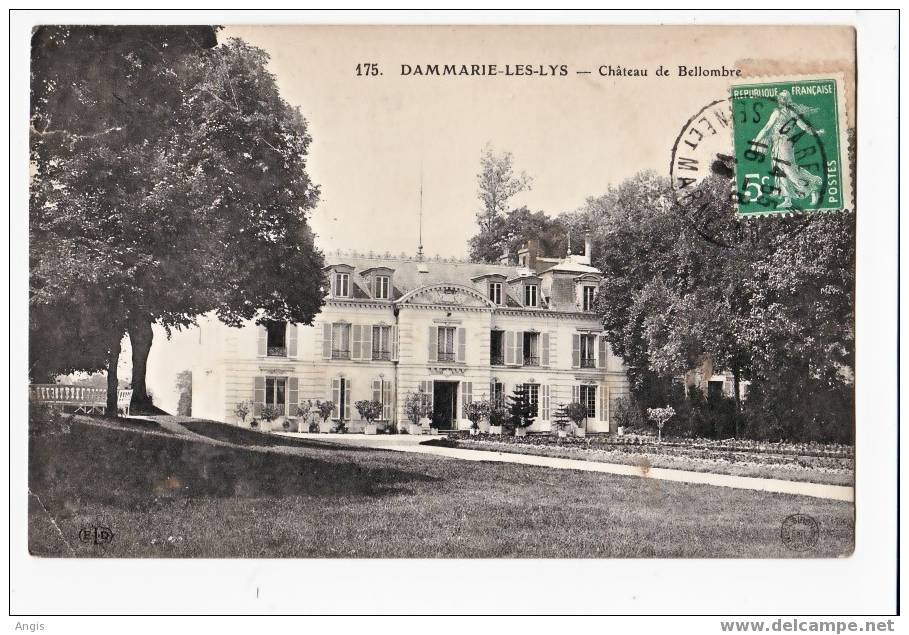 CPA----77----DAMMARIE-les-LYS-----CHATEAU----CHATEAU DE BELLOMBRE - Dammarie Les Lys