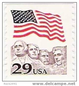 US Scott 2523c - Flag Over Mount Rushmore - Mint Never Hinged - Rollenmarken