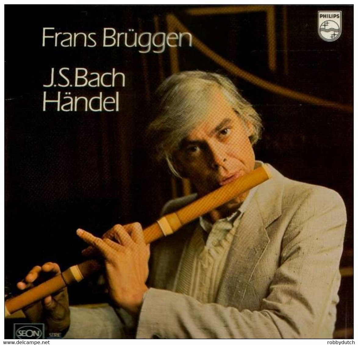 * LP * J.S. BACH / HÄNDEL - FRANS BRÜGGEN 1976 Ex!!! - Clásica