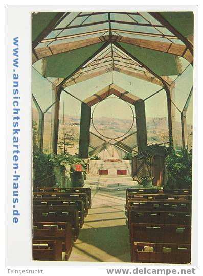 D 3540 - Ranco Palos Verdes, California. Wayfarer's Chapel - CAk, 1963 Gel. - Los Angeles