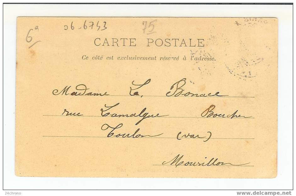 Paris: Le Luxembourg, La Fontaine Médicis (06-6743) - District 06