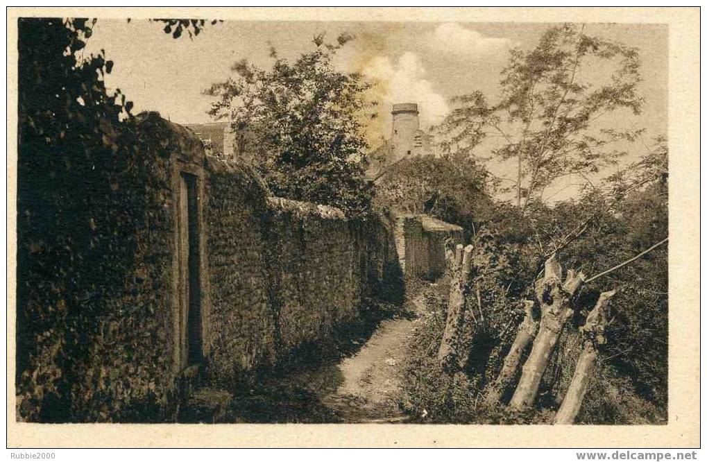 LESCAR LA BARRERE SA VIEILLE TOUR ET LES REMPARTS CARTE EN BON ETAT - Lescar