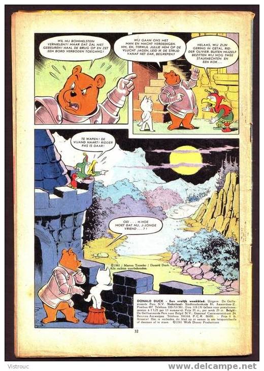 DONALD DUCK - N° 39- 30 Sept. 1961 - Weekblad - Donald Duck