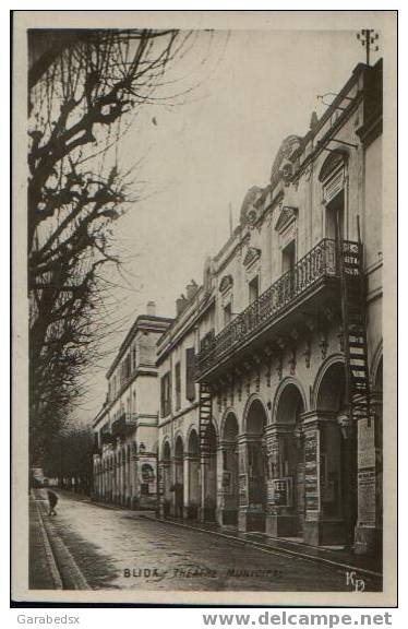 Carte Postale De BLIDA - Théâtre Municipal. - Blida