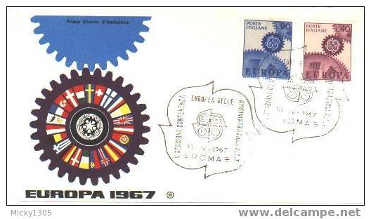 Italien / Italia - FDC (Y042) - 1967
