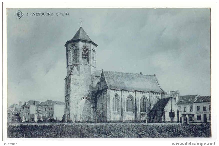 8141 - Wenduyne - L' Eglise " SBP N°1 - Wenduine