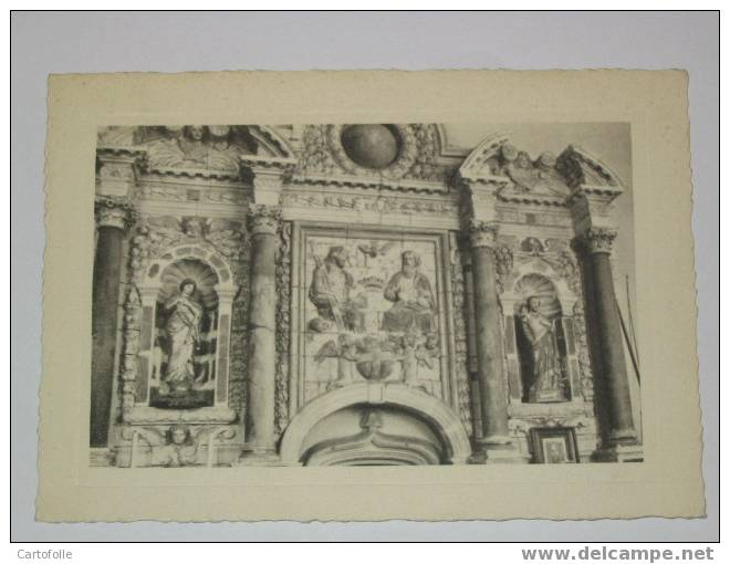 (140) -1- Carte Postale Sur Rochefort En Terre  Retable Renaissance - Rochefort En Terre