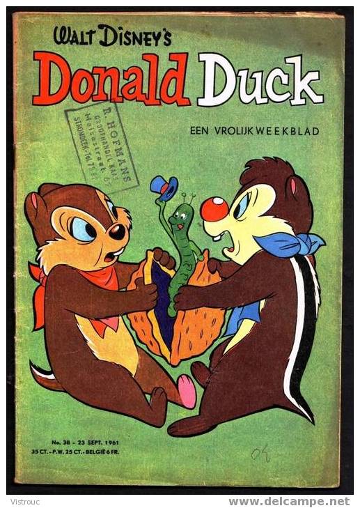 1961 - DONALD DUCK - N° 38 - 23 Sept 1961 - Weekblad - - Donald Duck