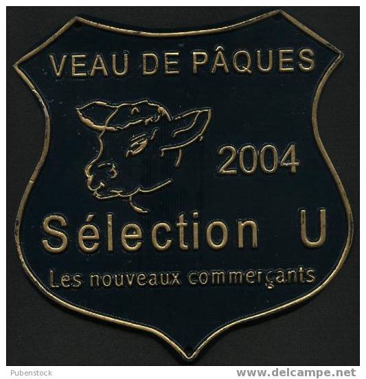 Plaque Métal "Concours Bovins". - Other & Unclassified