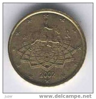 Italy: 50 Euro Cent (2002) - Italien