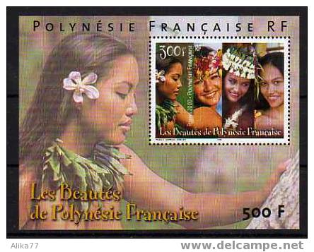 POLYNESIE    Neuf **    Y. Et T.  Bloc N° 25    Cote: 13,50 Euros - Blocs-feuillets