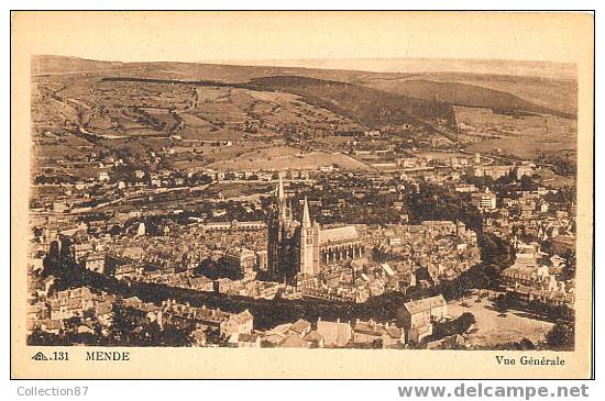 48 - LOZERE - MENDE - BELLE VUE D'ENSEMBLE - Edit. CAP 131 - Mende