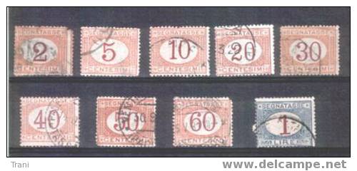 SEGNATASSE - 1870/1903 - Postage Due