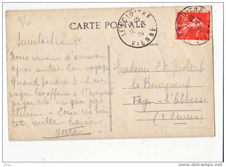 CPA---86-----Lencloitre ----MOUMENT - Lencloitre