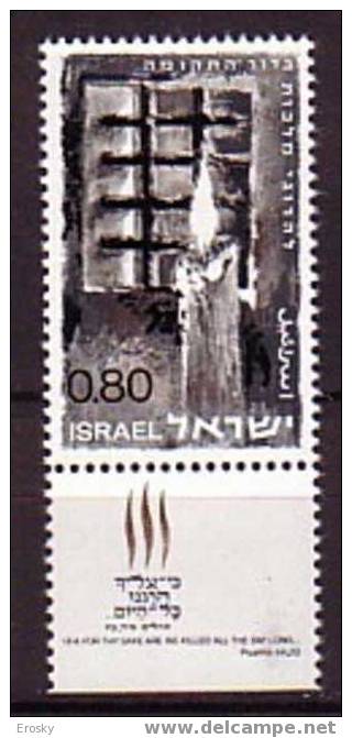 J5013 - ISRAEL Yv N°361 ** AVEC TAB MARTYRS DE LA LIBERTE - Ungebraucht (mit Tabs)