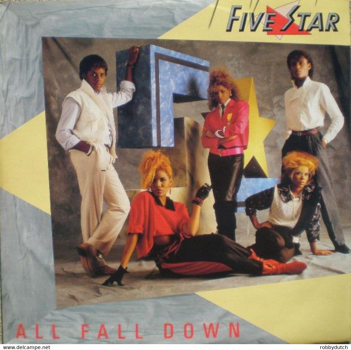 * 12" * FIVE STAR - ALL FALL DOWN (M&M Remix) - 45 G - Maxi-Single