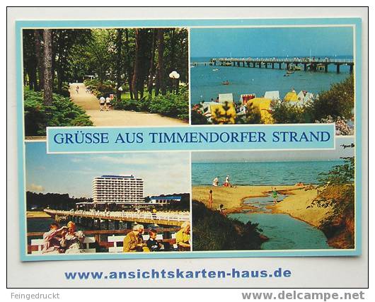 D 3919 - Grüsse Aus Timmendorfer Strand - Color MBk Vor 1993 - Timmendorfer Strand