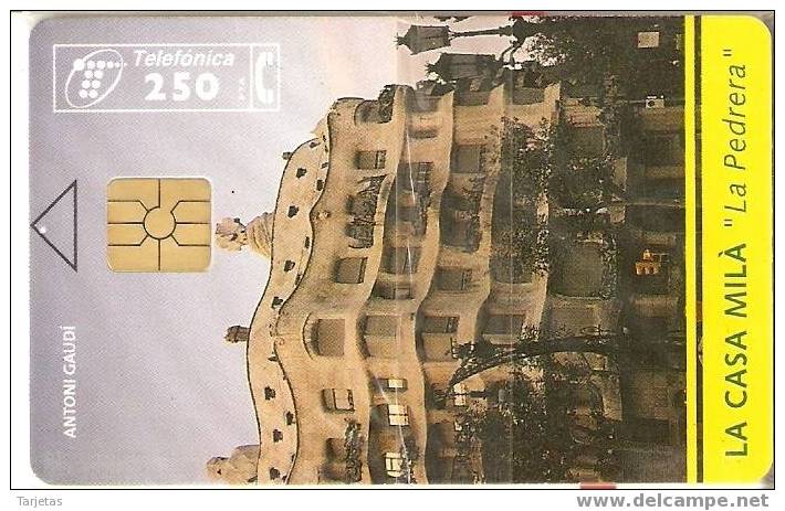 P-292 TARJETA LA PEDRERA DE GAUDI DE TIRADA 4500 NUEVA-MINT - Privatausgaben