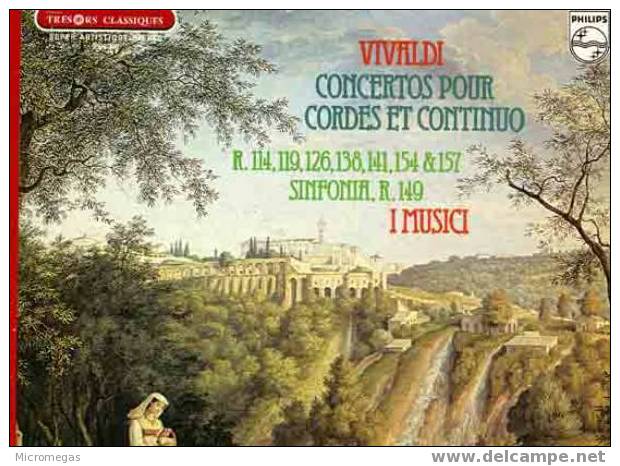 Vivaldi : Concertos Pour Cordes Et Continuo. I Musici. - Classical