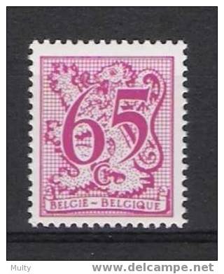 Belgie OCB 1971 (**) - 1977-1985 Chiffre Sur Lion