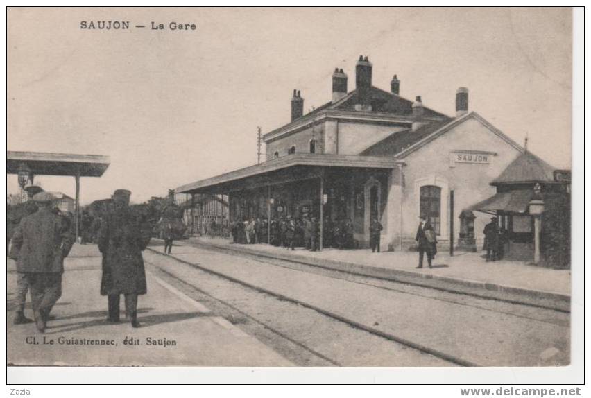 17.291/ SAUJON  La Gare - Saujon