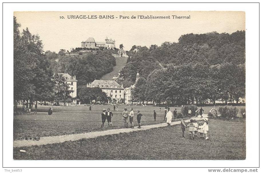 10  -  Uriage Les Bains  -  Parc De L'Etablissement Thermal - Uriage