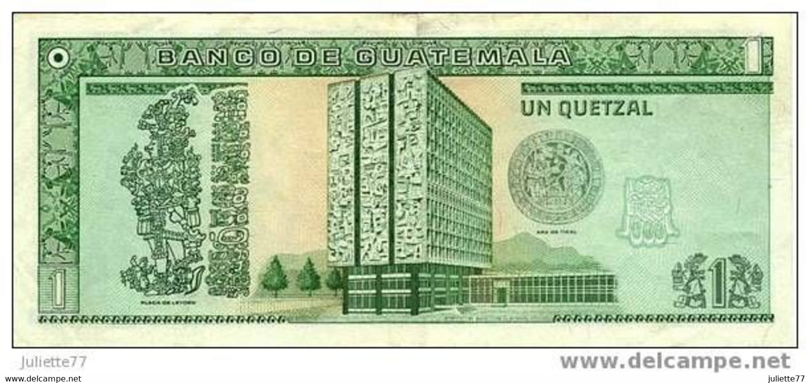 Billets - GUATEMALA, BILLETS De 1 Et De 5 QUETZALES 1991 - Guatemala